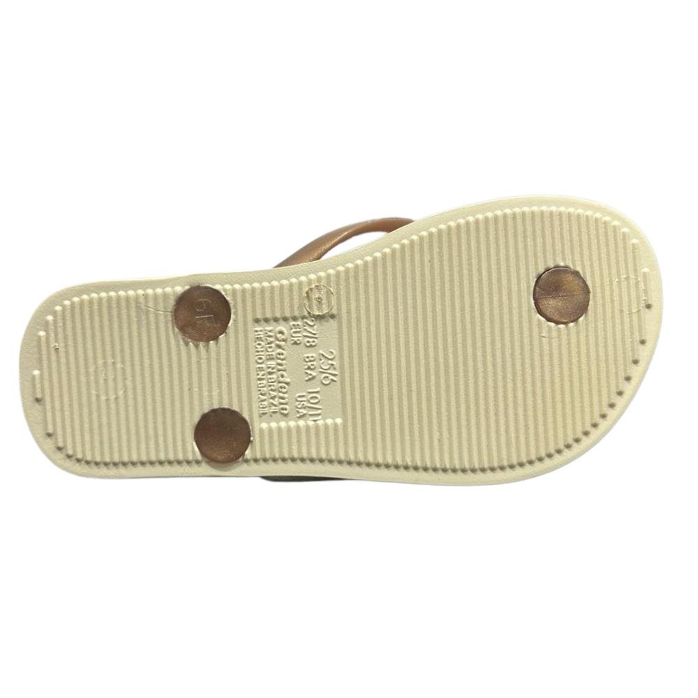 CHINELO IPANEMA TIRAS FINAS REF: 27469 MENINA Dourado 5
