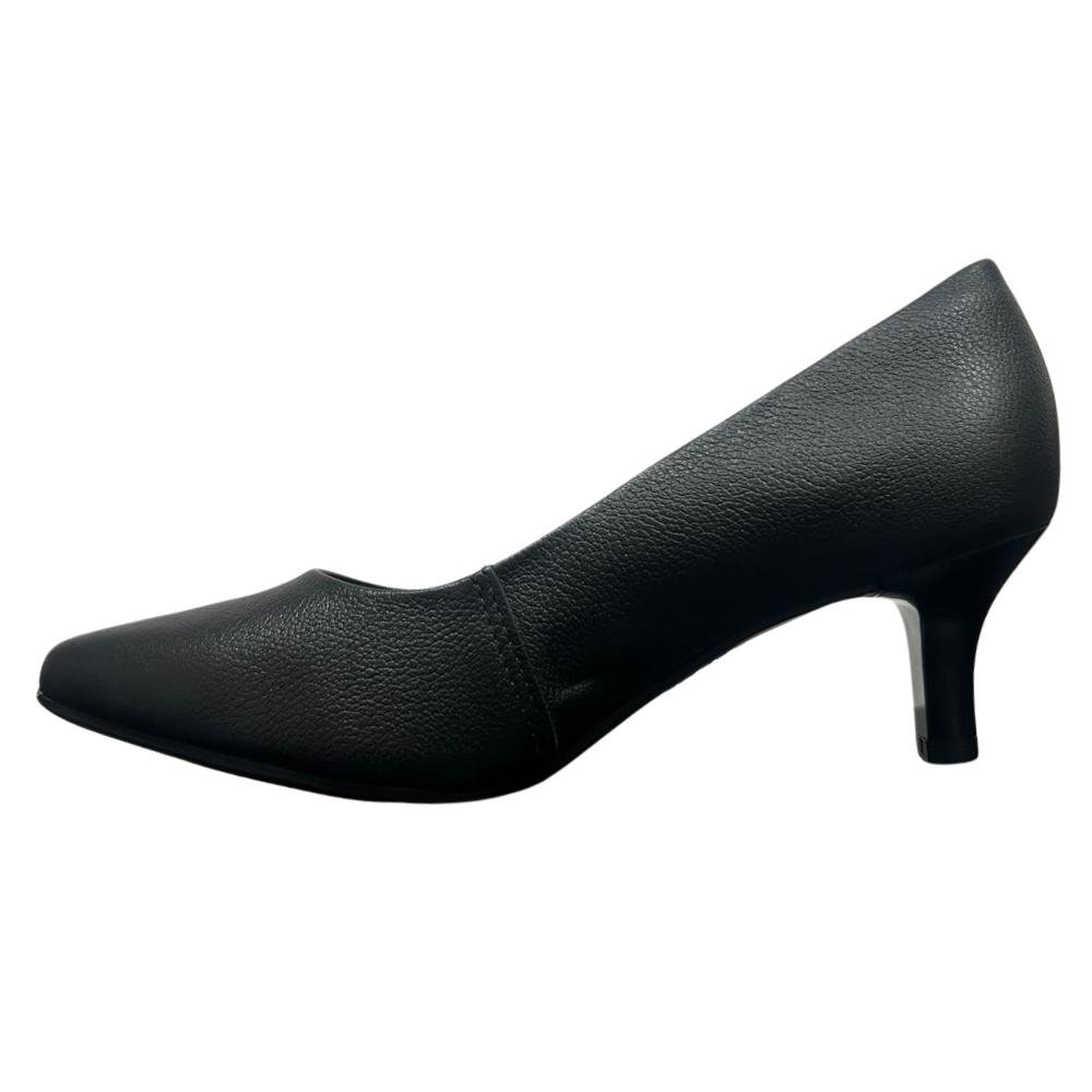 SAPATO DAKOTA SALTO BAIXO REF:F9381 FEMININO Preto 2