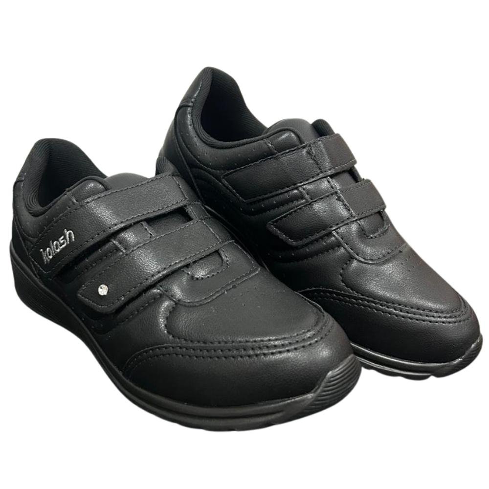 TÊNIS KOLOSH FITA AUTOCOLANTE REF: C2282A FEMININO Preto 3