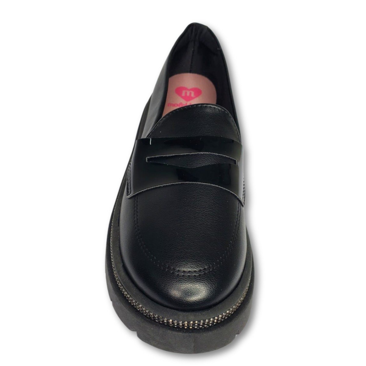 Sapato Molekinha Feminino Infantil 2576.201 Napa Turim Preto Preto 3