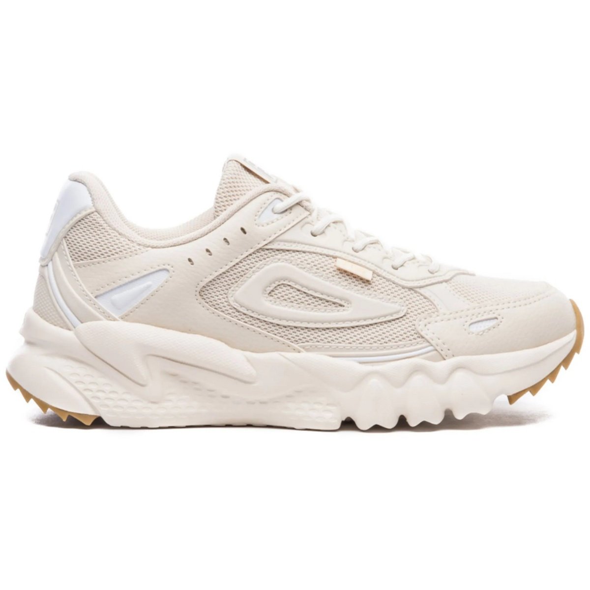 Tenis Feminino Adulto Casual Fila F02l00363 Bege 1