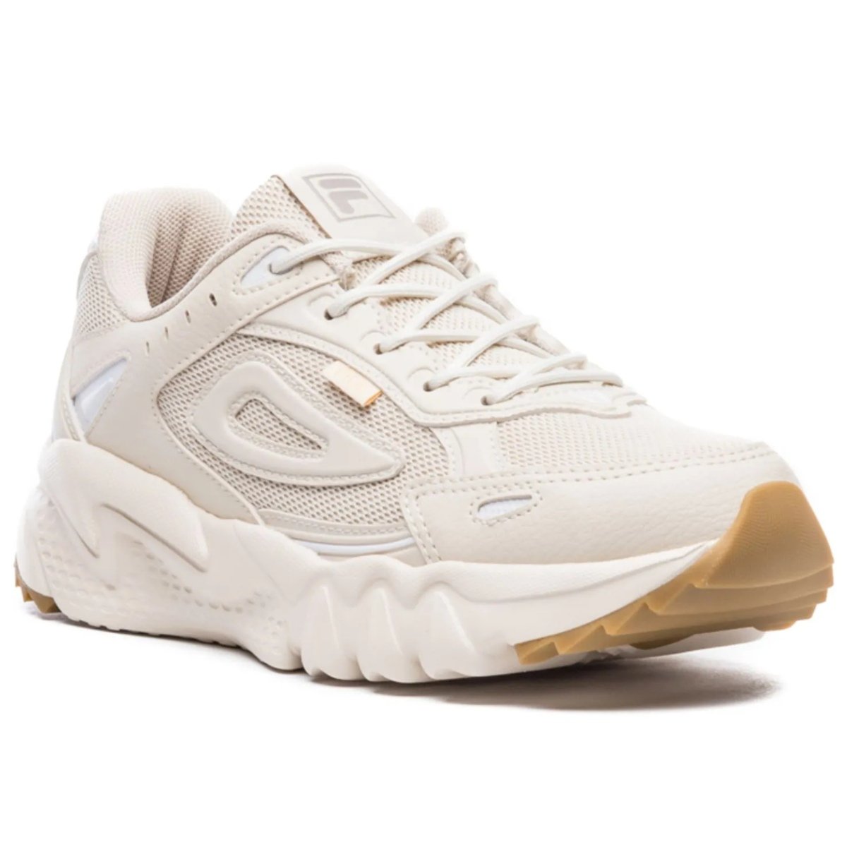Tenis Feminino Adulto Casual Fila F02l00363 Bege 3