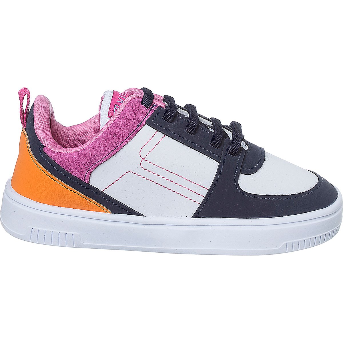 Tenis Infantil Feminino Cano Baixo Casual Vitz Confortavel  Azul 1