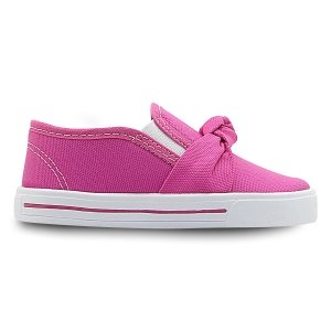 Tenis Feminino Slip On Iate Sapatilha Casual Super confortavel Meninas Rosa 1