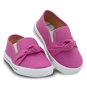 Tenis Feminino Slip On Iate Sapatilha Casual Super confortavel Meninas Rosa 2