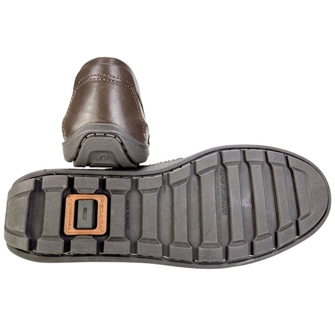 Sapatilha/Drive Pegada Mocassim Anilina Cravo Masculino Marrom 3