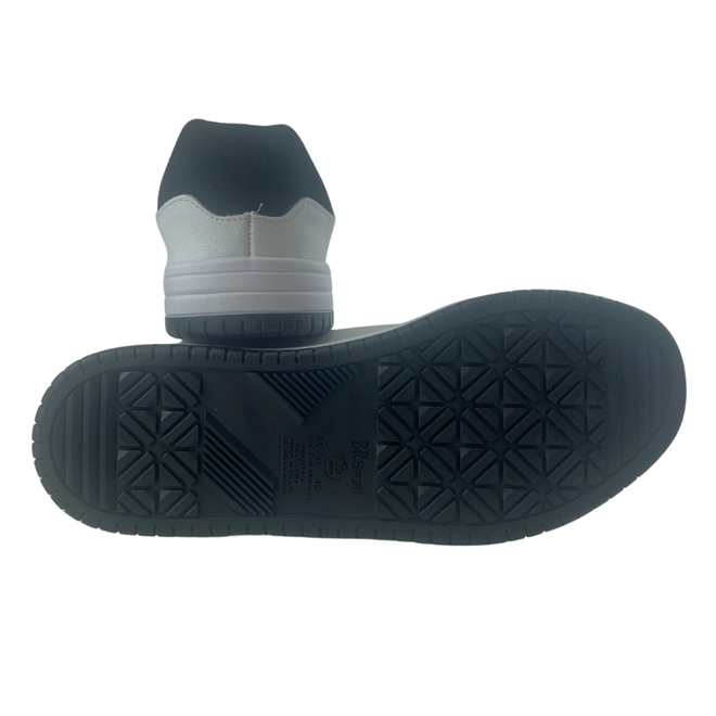 Sapato BRsport Casual Napa Vermont Neo/Camurção Branco/Preto Branco 3