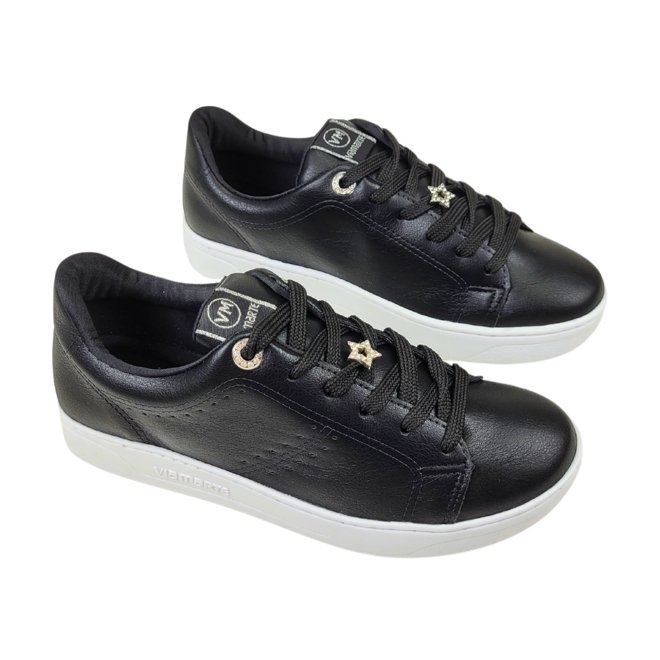 Tênis Via Marte Napa Preto Feminino Preto 2