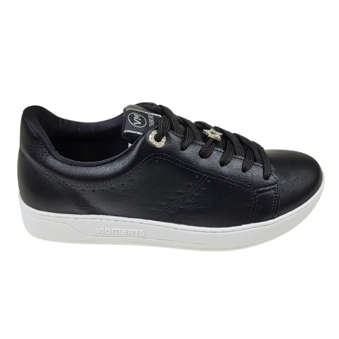 Tênis Via Marte Napa Preto Feminino Preto 1
