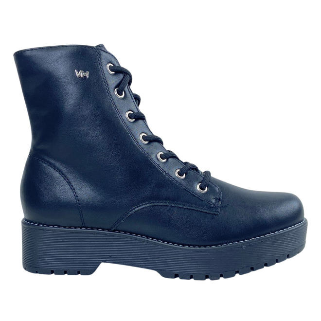 Bota Via Marte Coturno Napa Montana Preto Feminina Preto 1