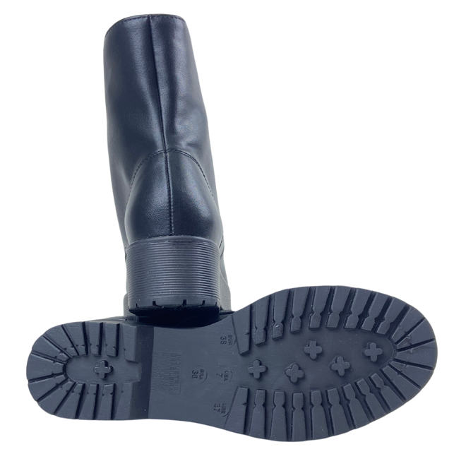 Bota Via Marte Coturno Napa Montana Preto Feminina Preto 3