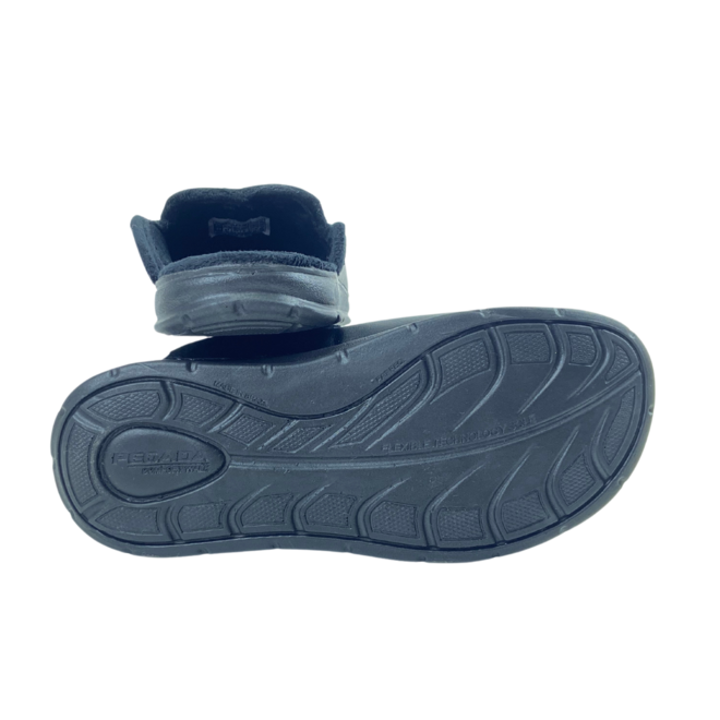 Pantufa Pegada Microfibra Preto Masculina Preto 3