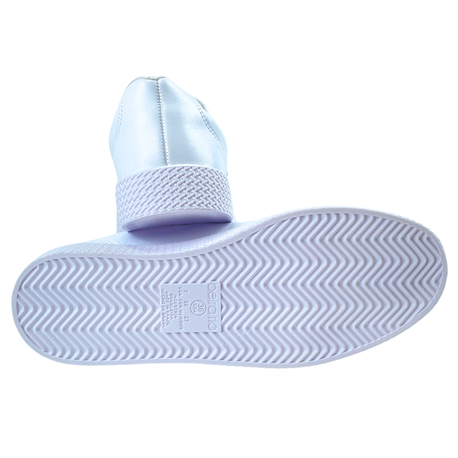 Sapato Casual Beira Rio Napa Turim Branco Feminino Branco 3