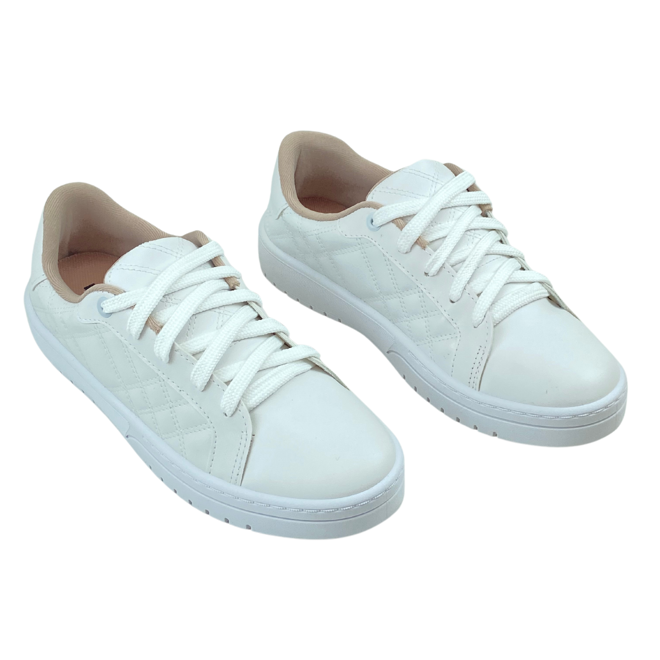 Tênis Moleca Napa Nature Neo/Sardenha Branco Feminino Branco 2