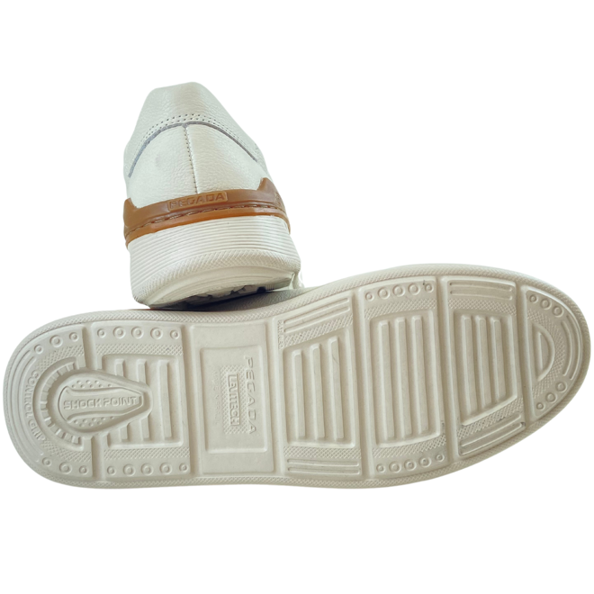 Sapatênis Pegada Nature Milk/Pull Up Conhaque Masculino Bege 3
