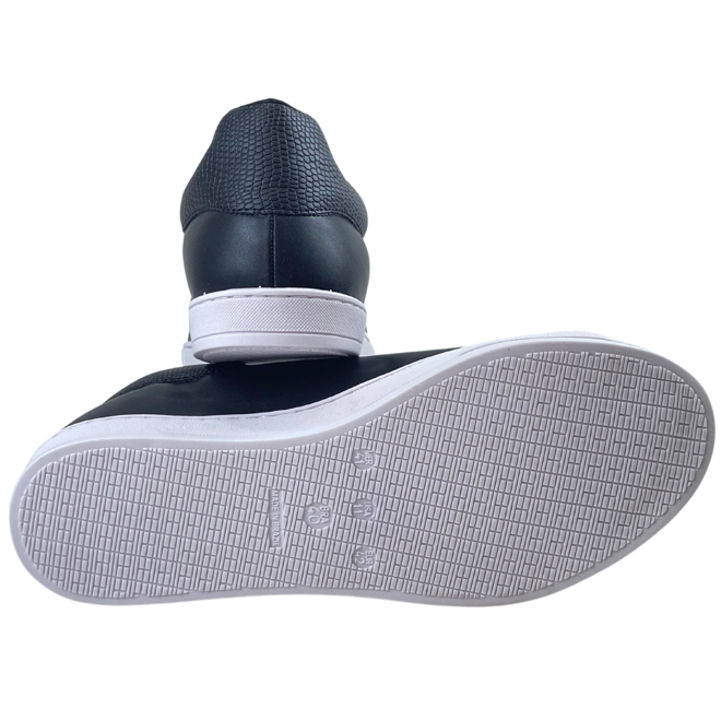 Tênis Dalla Vecchia New Mestico Preto/Reptil Preto Feminino Preto 3