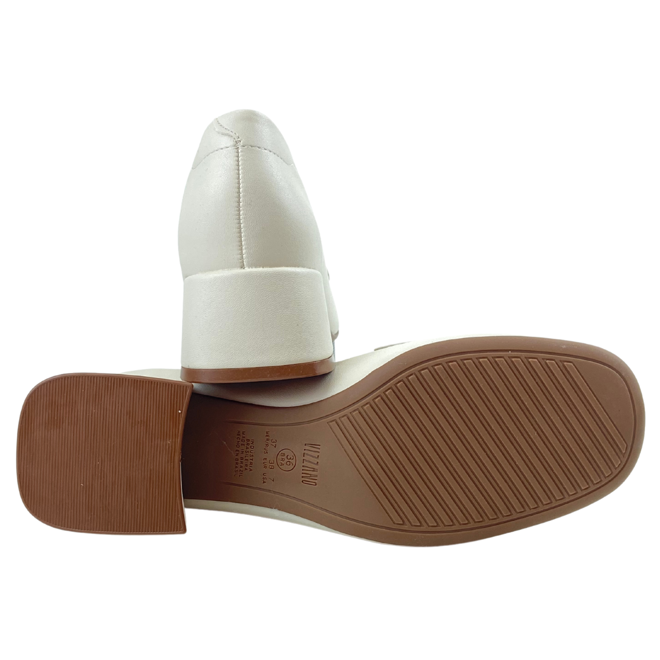Sapato Vizzano Pelica Branco Off Feminino Branco 3