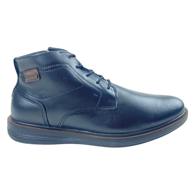 Bota Pegada Stretch Preto/Terracota Masculino Preto 1