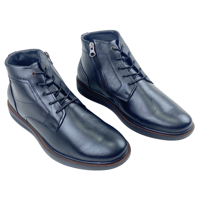 Bota Pegada Stretch Preto/Terracota Masculino Preto 2