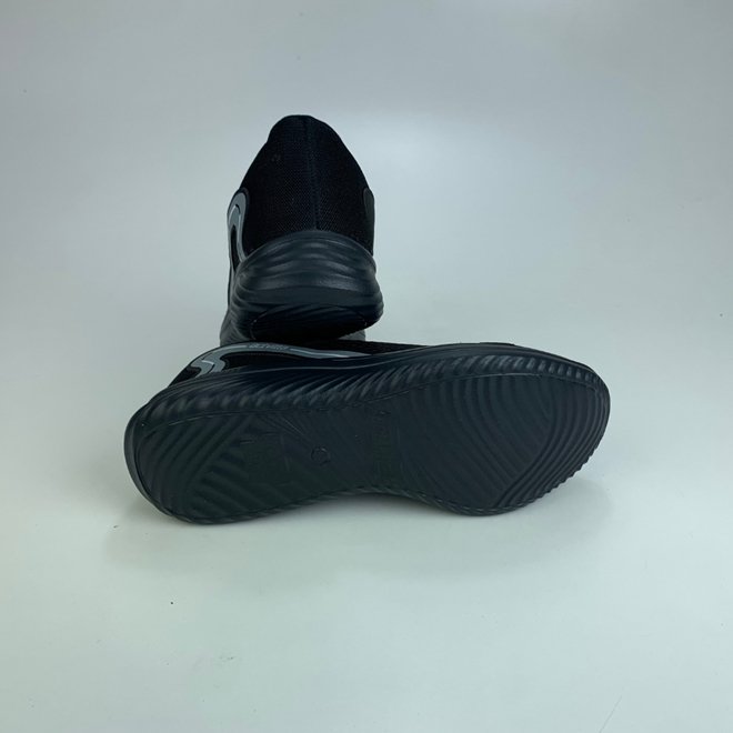 SAPATO CASUAL MASC.DE USO COMUM C/SOLA SINT.CABEDAL TEXTIL PRETO 01 PRETO Preto 3