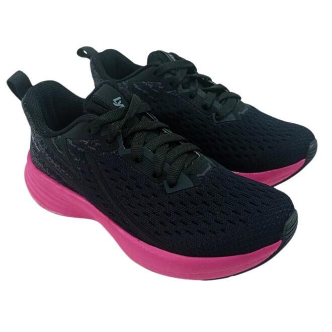 Tênis Lynd Gravit Flux Kids Preto/Pink Menina Preto 1