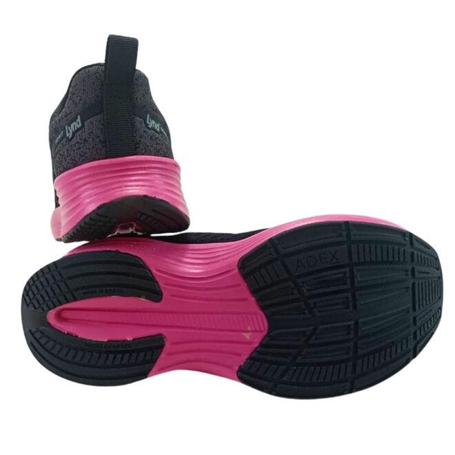 Tênis Lynd Gravit Flux Kids Preto/Pink Menina Preto 2