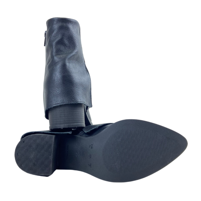 Bota Opion Couro Bovino Preto Feminina Preto 3