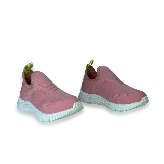 Tênis Klin New Sport Mini Infantil Rosa Doce/Lima Feminino Rosa 2