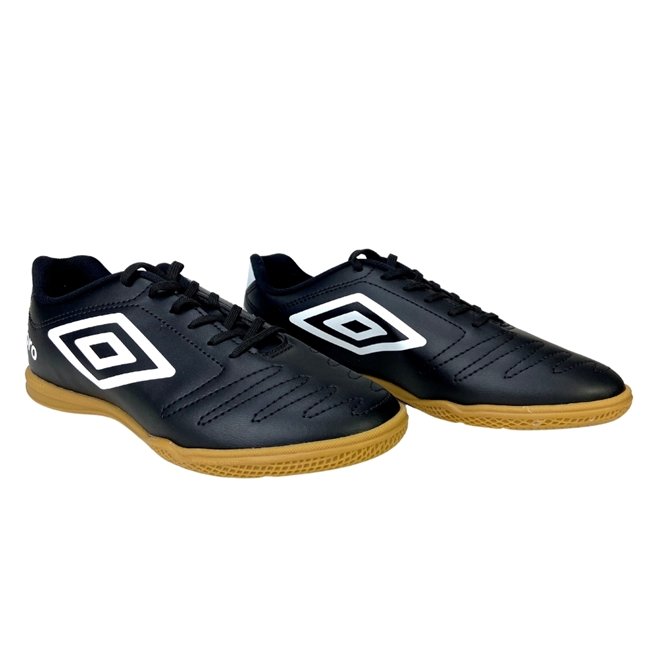 Chuteira Umbro Futsal Class Preto/Branco Masculino Preto 2