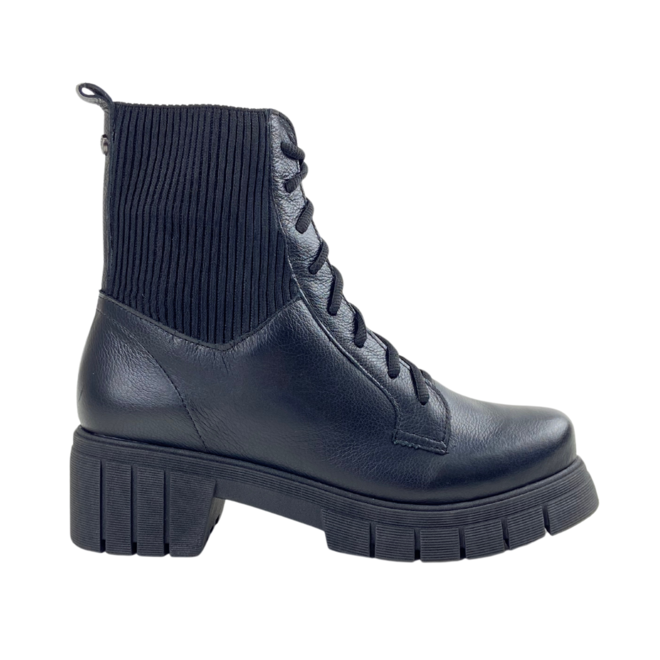 Bota Opion Couro Bovino Preto Feminina Preto 1