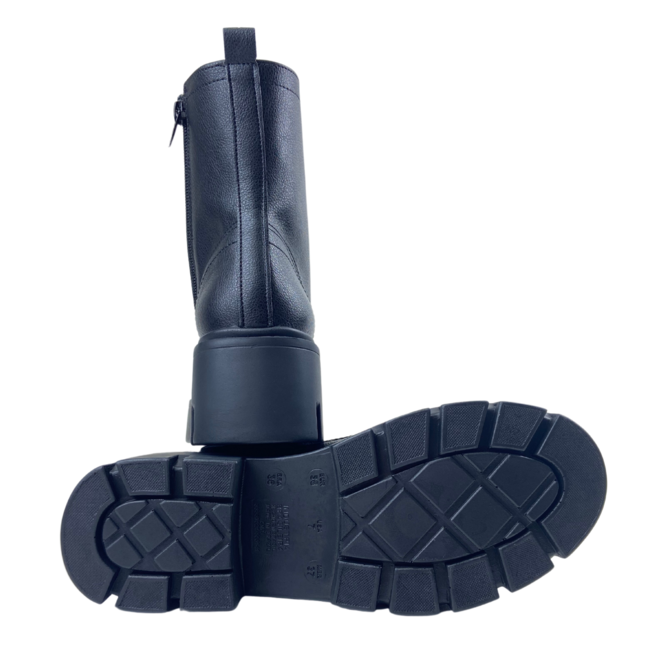Bota Coturno Via Marte Napa Verona Preto Feminina Preto 3