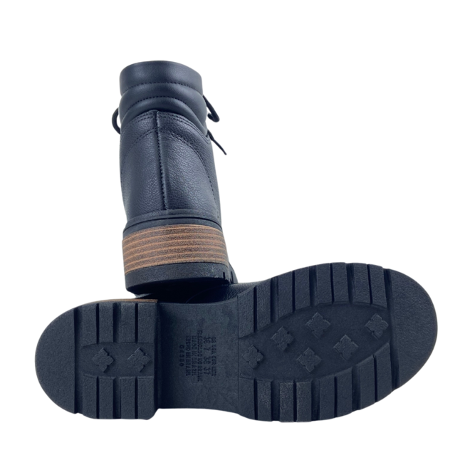 Bota Coturno Dakota Valais Preto Almeria Preto Feminina Preto 3
