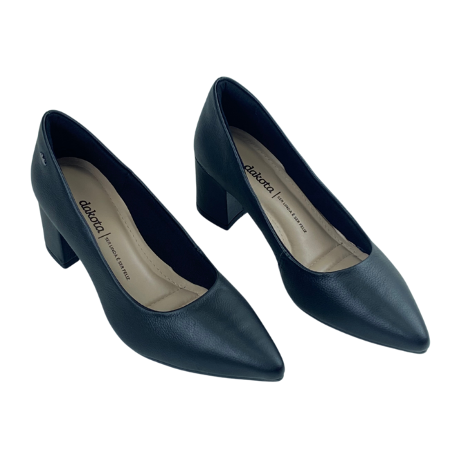 Sapato Dakota Scarpin Vincent Preto Feminino Preto 2
