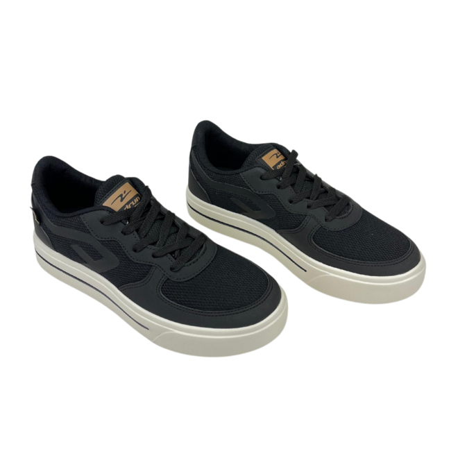 Tênis Adrun Slim Preto/Caramelo Masculino Preto 2