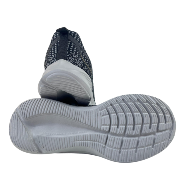 Tênis Lynd Walk-on Preto/Verde Cítrico Masculino Cinza 3