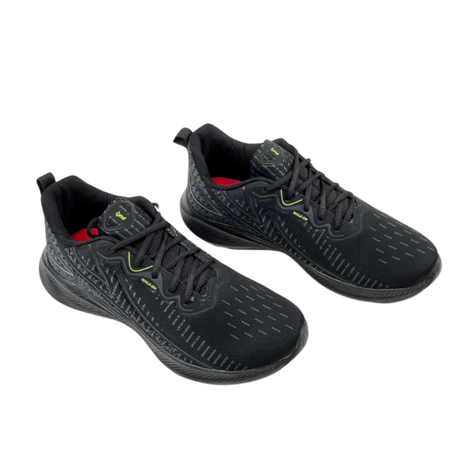Tênis Lynd Walk-on Preto/Verde Cítrico Masculino Preto 2