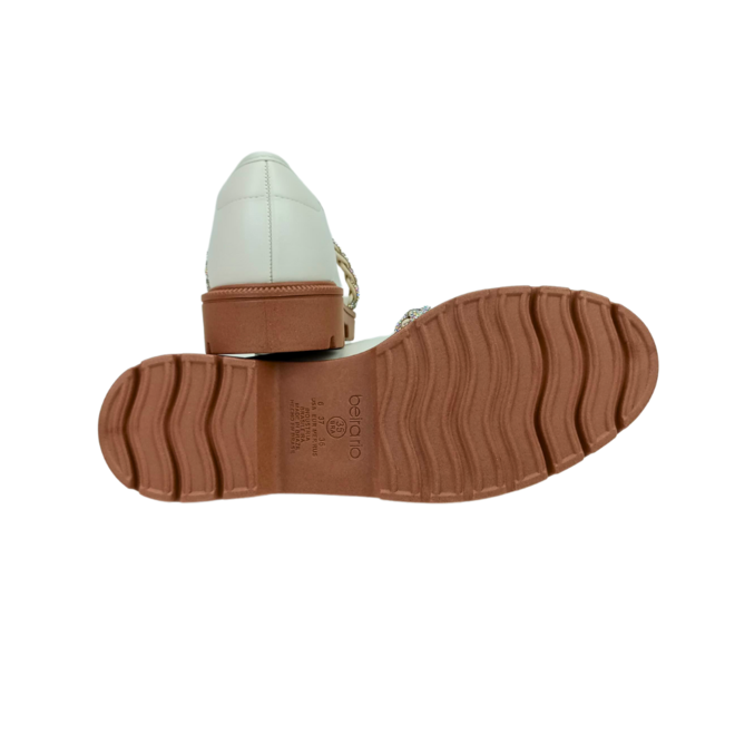 Sapato Mocassim Beira Rio Branco Off/Aurora Boreal Feminino Branco 3