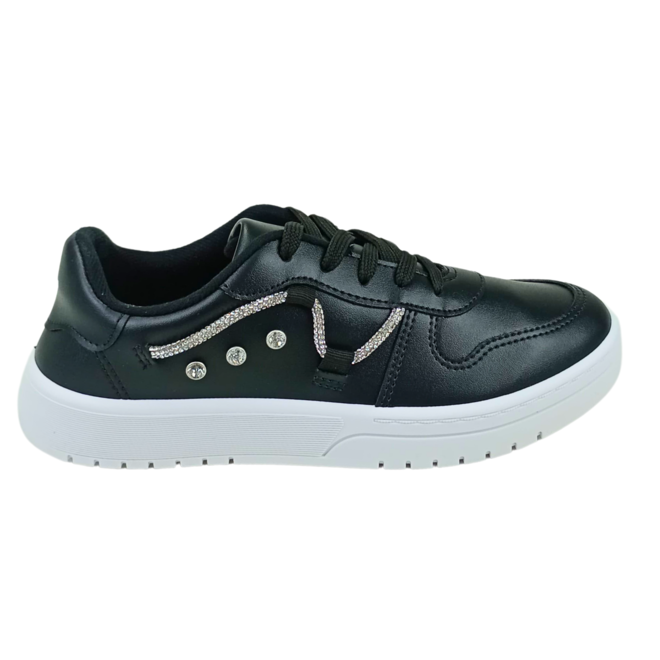 Tênis Casual Moleca Napa Sardenha Neo Preto Feminino Preto 1