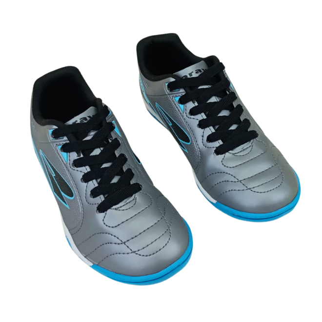 Tênis Dray Indoor Chumbo/Preto Adulto Masculino Cinza 2