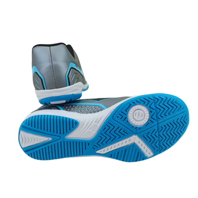 Tênis Dray Indoor Chumbo/Preto Adulto Masculino Cinza 3