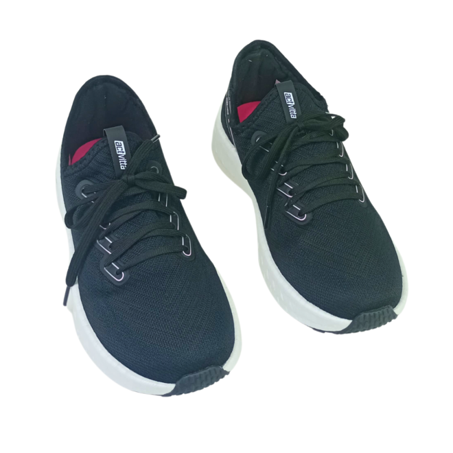 Tênis Actvitta Gaspea Loc Omega Preto/Grafite/Rosa Feminino Preto 2