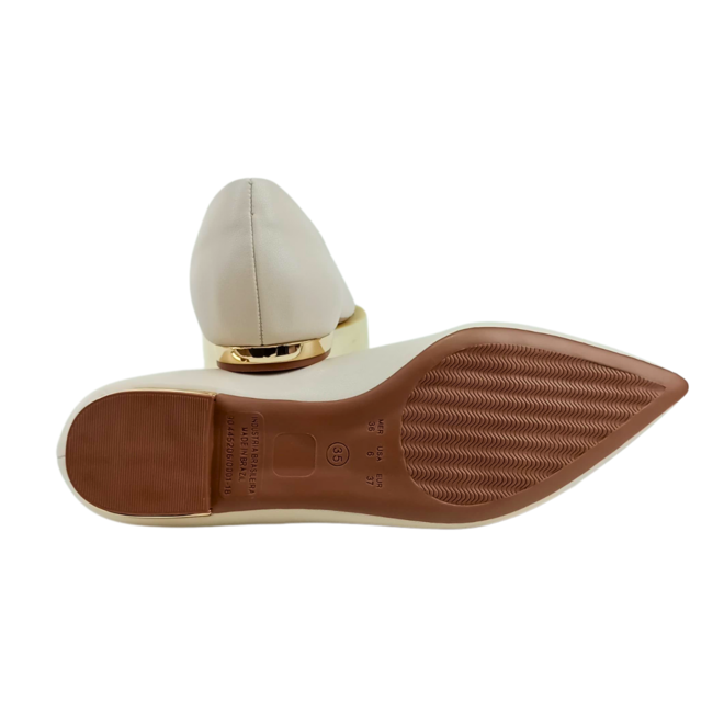 Sapatilha Bebecê Napa Singapura Aveia Feminina Bege 4