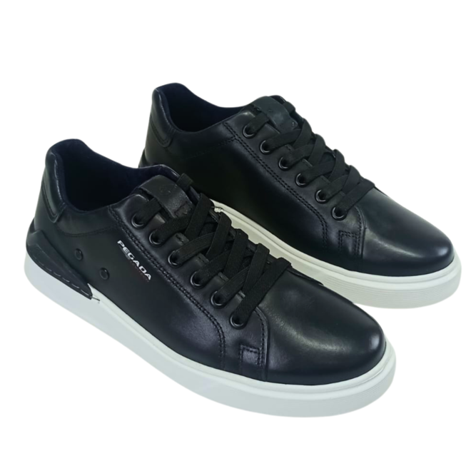 Sapatênis Pegada Stretch Preto Masculino Preto 2