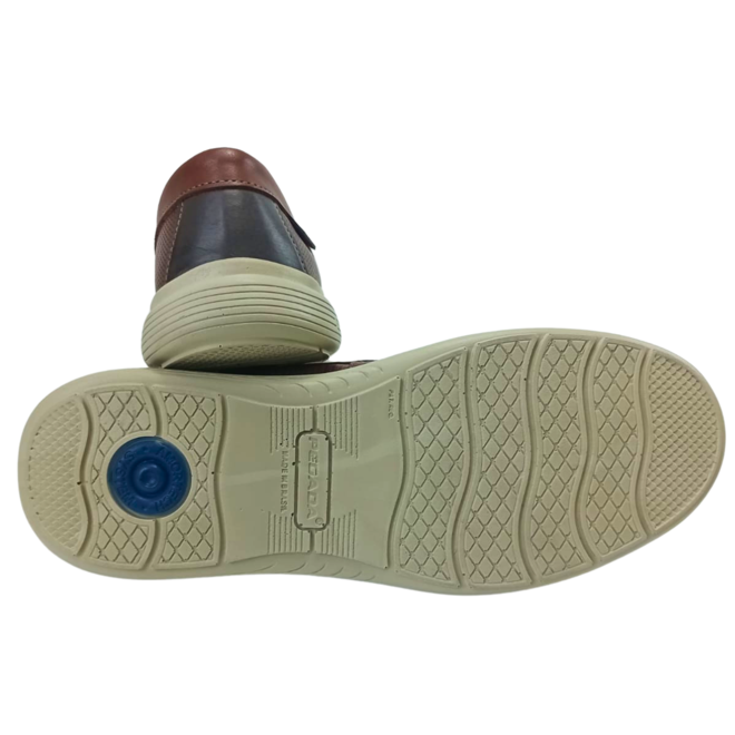 Sapato Mocassim Pegada Anilina Pinhão/Brown Masculino Marrom 3