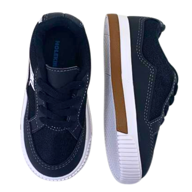 Tênis Casual Molekinho Napa Floter Preto/Branco Menino Preto 3