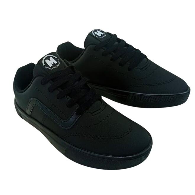 Tênis Casual Molekinho Napa Floter Rustico Preto Menino Preto 2
