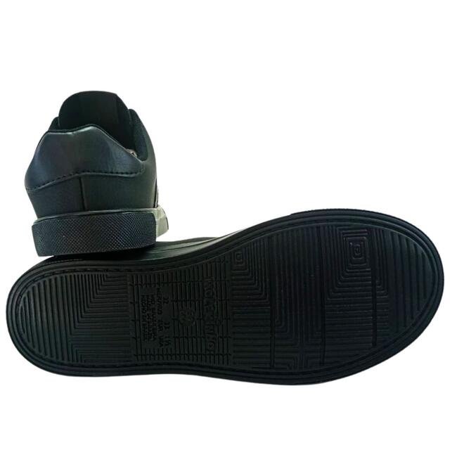 Tênis Casual Molekinho Napa Floter Rustico Preto Menino Preto 4