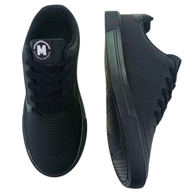 Tênis Casual Molekinho Napa Floter Rustico Preto Menino Preto 3