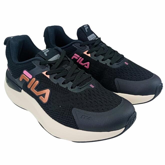 Tênis Fila Improve Preto/Cobre/Rosa Feminino Preto 3
