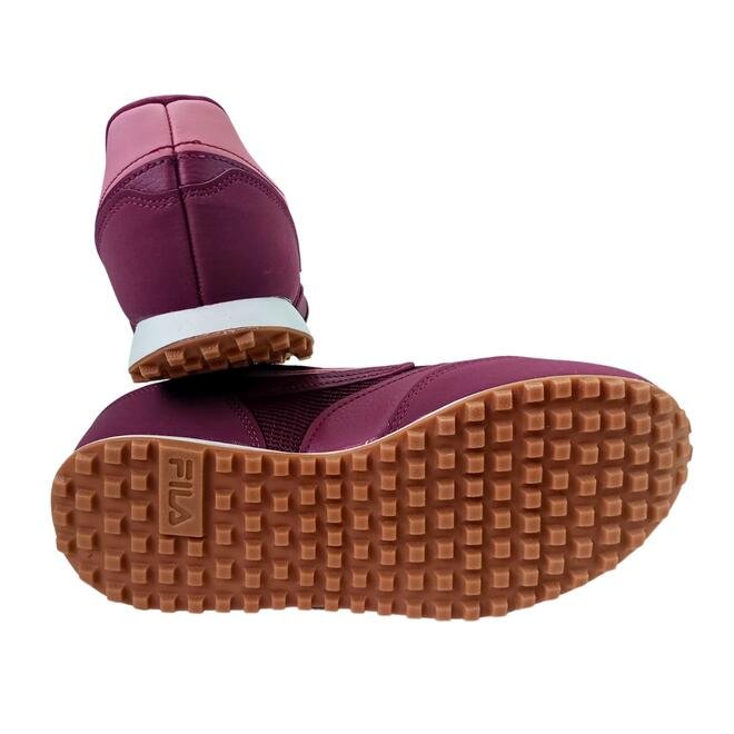 Tênis Fila Renno Classic Borgonha/Rosa/Bege Feminino Borgonha 5